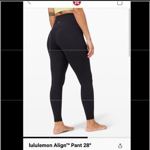 Lululemon Align 28’